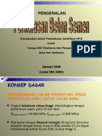 Pengenalan Perkerasan Beton Semen 2009