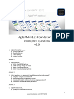 AgilePM v1.2 Foundation Exam Prep Questions [en]