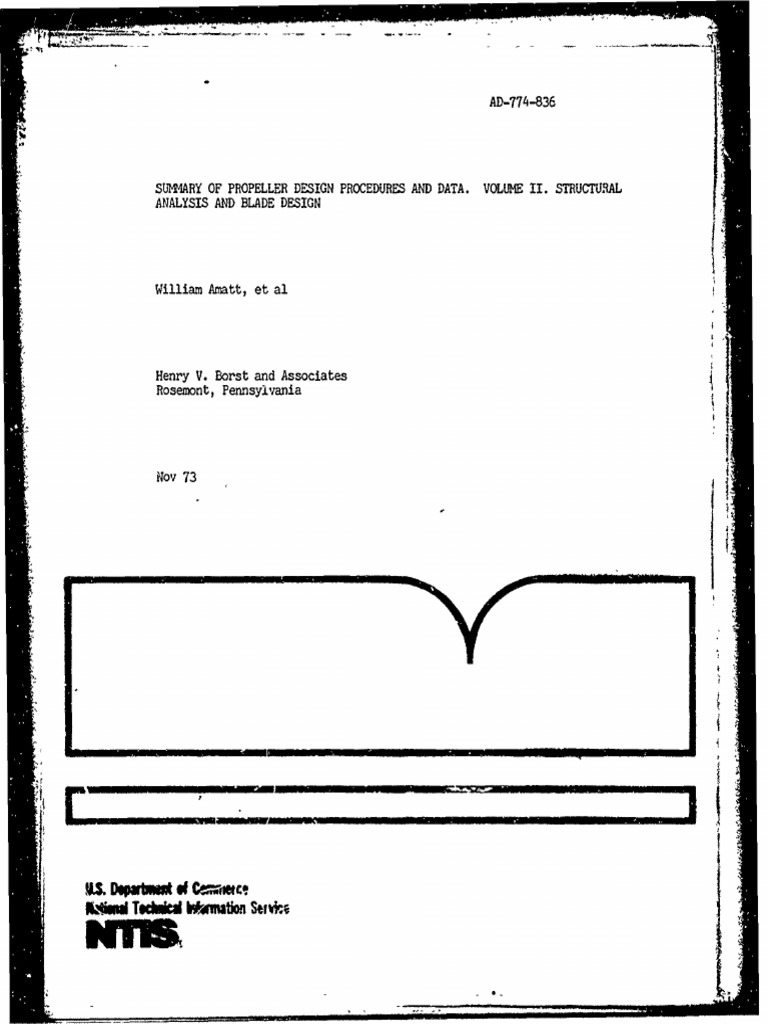 Summary of Propeller Design Procedures and Data - Vol II