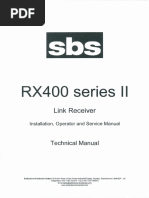 RX400 Manual