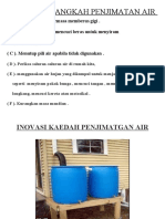 Langkah Langkah Penjimatan Air