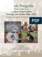 Sunda Pangolin: National Conservation Strategy and Action Plan 2018