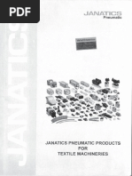 Janatics - Products For Textile Industry | PDF