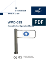 WMD-05S: Electromechanical Wicket Gate Motorized
