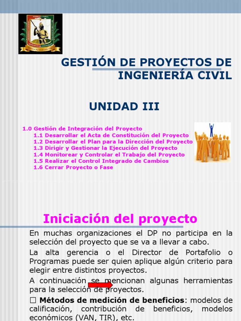 Gestion de Integracion Del Proyecto | PDF | Gestión de proyectos ...