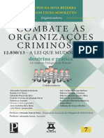 Combate organizações criminosas