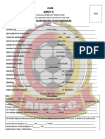 Ficha de Inscripcion Del Club PDF