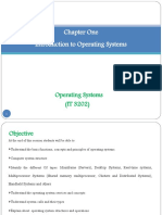 Chapter One Introduction To Operating Systems
