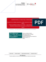 Evaluacion de Los Habitos Alimenticios y Estado Nutricional