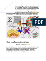 Qué es Matemáticas 20