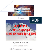 Mt. Shasta UFO Investigation