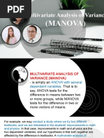 Multivariate Analysis of Variance