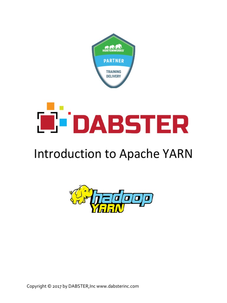 Apache Hadoop YARN PDF Apache Hadoop Map Reduce