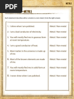 Metals Vs Non Metals