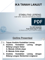 Pertemuan 14 - Stabilitas Lereng