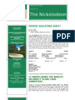 The Nickelodeon: Good Golfing Day!