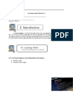 Name of Student: - Learning Area: ICF 9 Date: - Quarter 3, Week 1