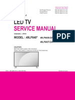 Led TV: Service Manual