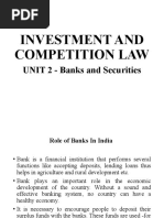 INVESTMENT AND COMPETITION LAW - Unit 2