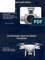 Câmera para drone: Conheça os 3 principais tipos existentes