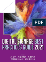Digital Signage 2021: Best Practices Guide