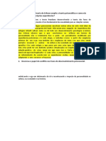 De Que Forma A Teoria de Erikson Amplia A Teoria Psicanalítica e Como Ela Reflete As Suas Próprias Experiências