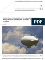 Capacidad de Transporte de Un Dirigible