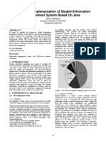 Design and Implementation of Student Information Management System Based On Java