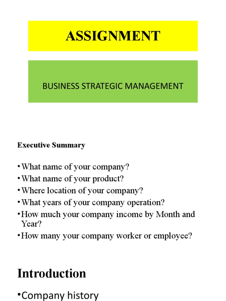 Business Strategic Management Guide | PDF