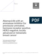 Abemaciclib With An Aromatase Inhibitor For Previously Untreated Hormone Receptorpositive Her2negative Locally Advanced or Metastatic Breast Cancer PDF 82607080659397