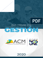 ACM - Informe de Gestión 2020