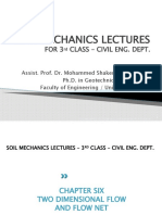 Soil Mechanics Ch6 Flow Net