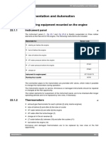 Instrumentation and Automation: 23.1 Monitoring Equipment Mounted On The Engine