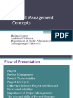 Project Management Concepts