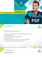 Aula 01 ARA0082 Direitos Humanos Docente Joaquim C Neto 2