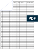 Check # Date Transaction Payment Deposit Balance Check # Date Transaction Payment Deposit Balance