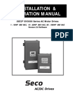 Installation & Operation Manual: SV3000 Series AC Motor Drives