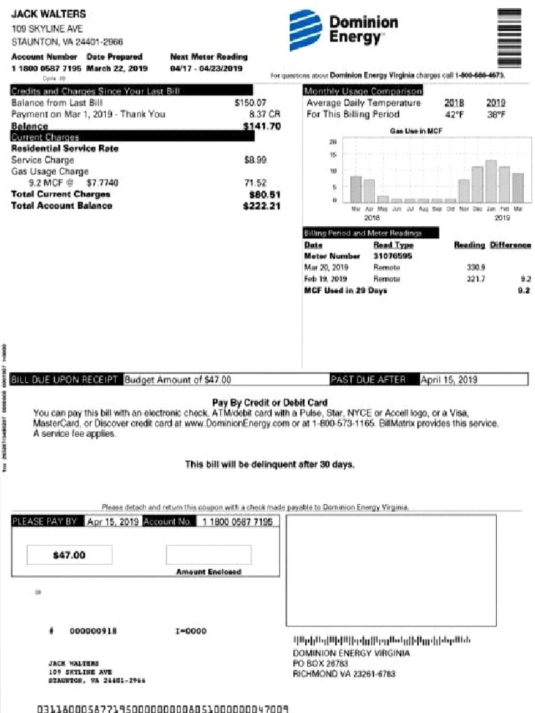 Energy Bill PDF