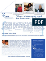 CASA Volunteer Brochure - 2011