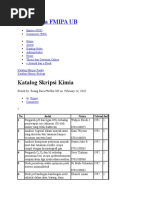 Download KATALOG SKRIPSI KIMIA by yattsudrajat SN51190856 doc pdf