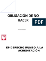 Sesion 08 - Obligaciones de No Hacer