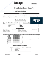 Opti Vantage Dual-Head Contrast Delivery System V-4: Test and Inspection Data