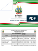 Cronograma de Avaliacoes Civil 2021-1