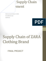 Zara's Supply Chain Management