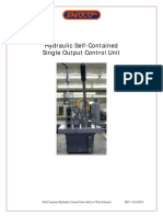 Self-Contained Hydraulic Control Unit