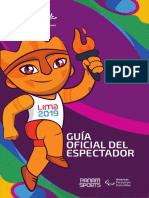 Lima2019 Guia Espectador Sede