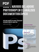 Usos Y Abusos Del Adobe Photoshop en El Análisis Documentoscópico