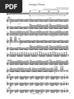 Avengers Theme Arreglo Boda - Electric Guitar