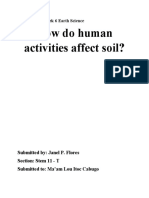 How Do Human Activities Affect Soil?: What's New: Week 6 Earth Science