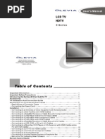 Download Olevia 537H LCD English User Manual by biteme23 SN51192328 doc pdf